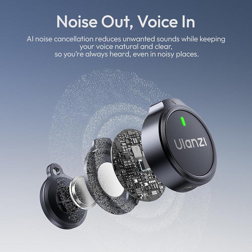Ulanzi A21 Wireless Lavalier Microphone