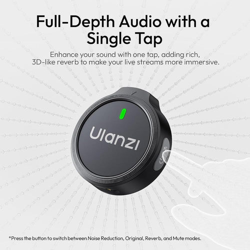 Ulanzi A21 Wireless Lavalier Microphone