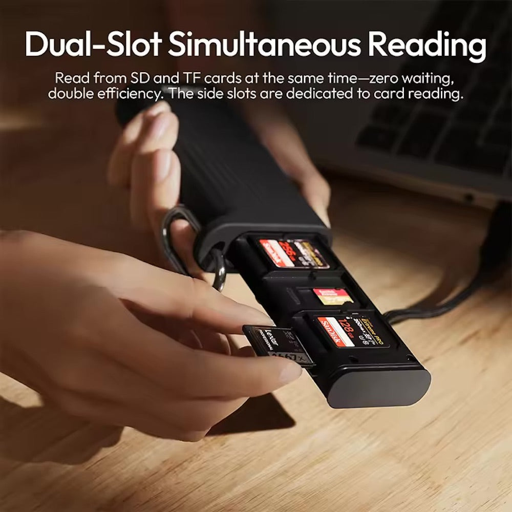 Ulanzi CR2 Memory Card Reader Case (Black)