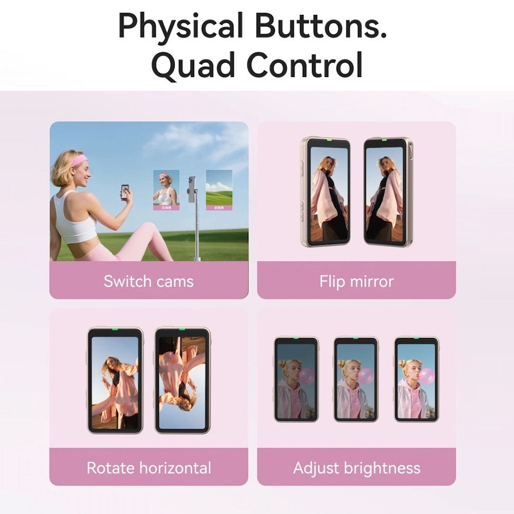 TELESIN P5-RMT-07 Magnetic Selfie Screen Monitor