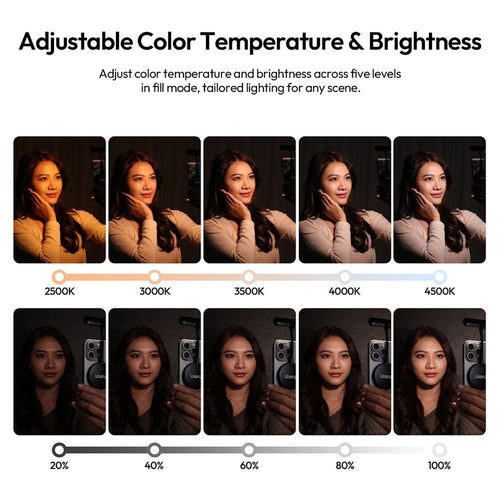 Ulanzi M10 Magnetic Phone LED Selfie Video Light