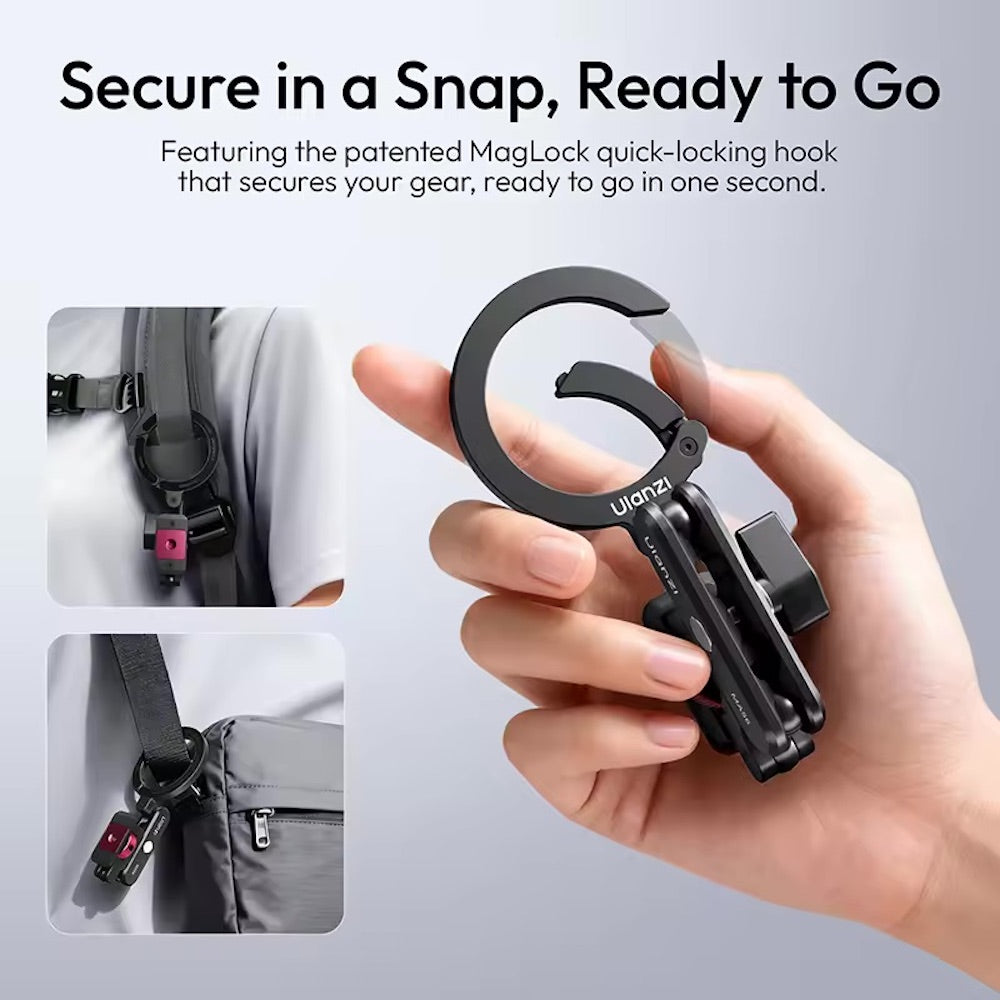 Ulanzi MA56 MagLock Magnetic Phone Holder Hot Shoe Camera Mount