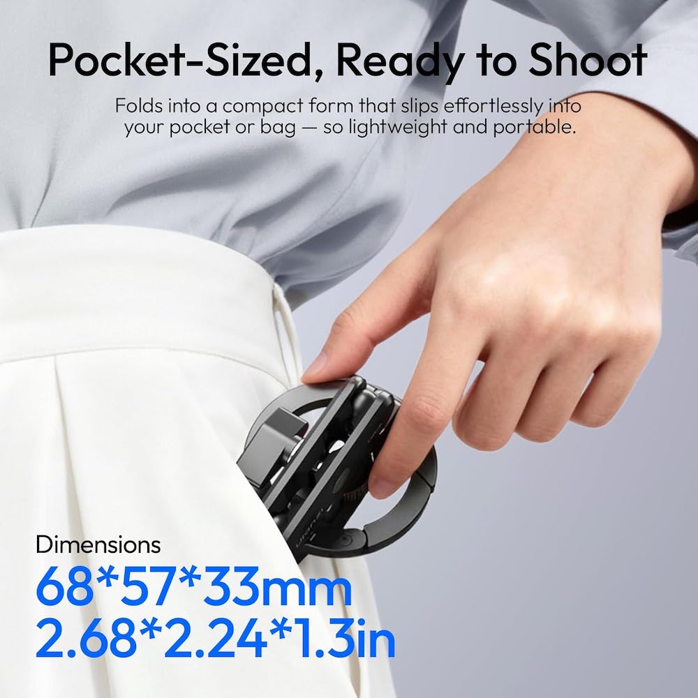 Ulanzi MA56 MagLock Magnetic Phone Holder Hot Shoe Camera Mount