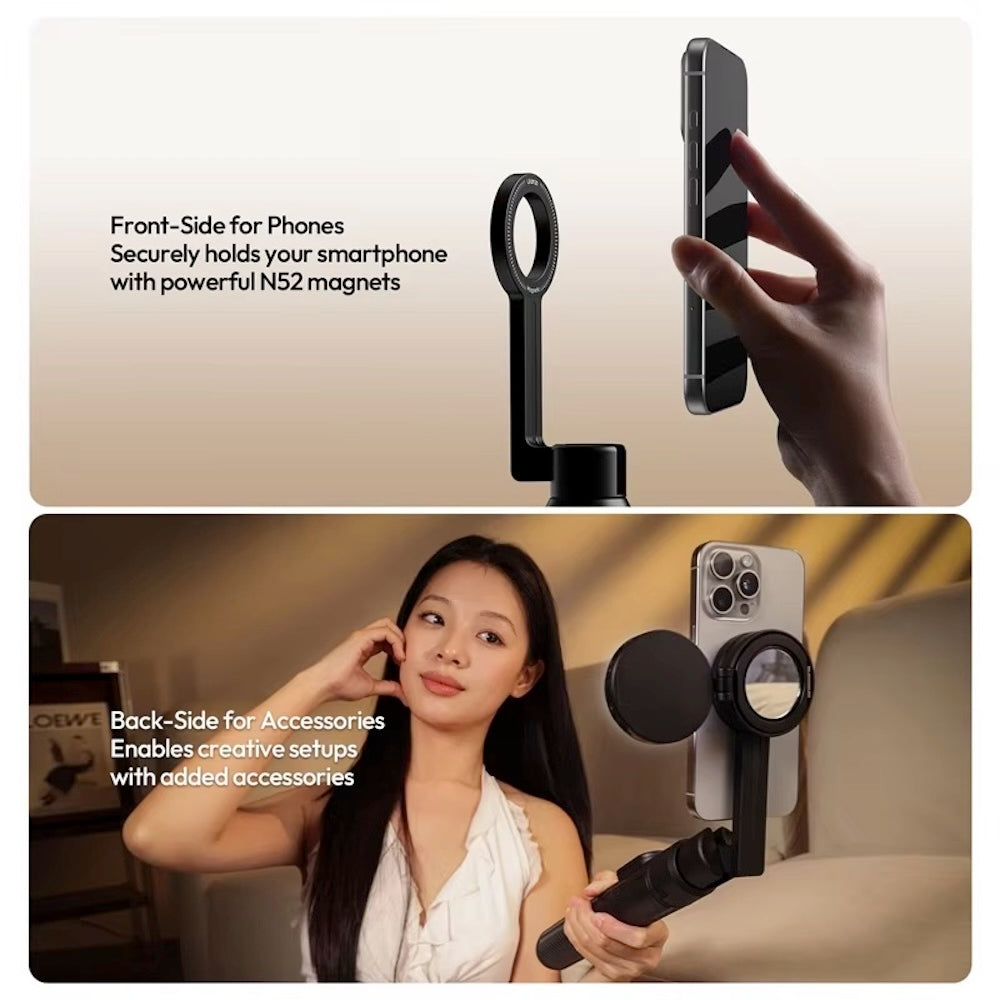 Ulanzi SK27 165cm Magnetic Phone Holder Tripod Selfie Stick