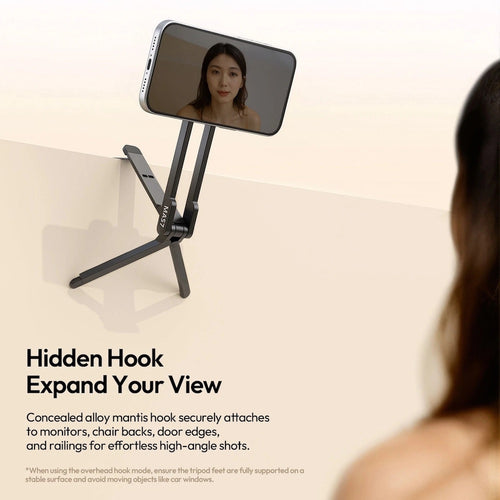 Ulanzi MA57 Magnetic Phone Holder Carabiner Tripod Stand