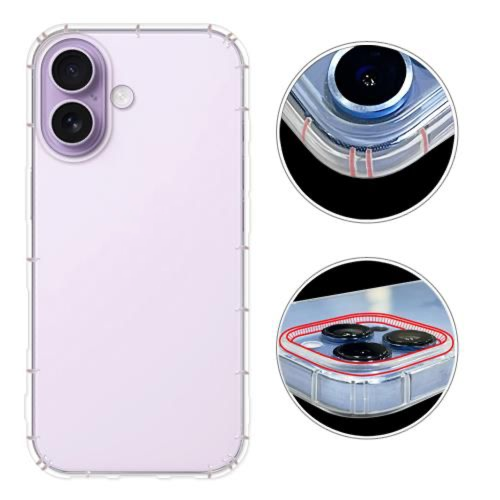 Redmonster iPhone 17 6.3 (2025) Basic Soft Clear Grip