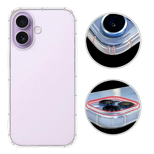 Redmonster iPhone 17 6.3 (2025) Basic Soft Clear Grip