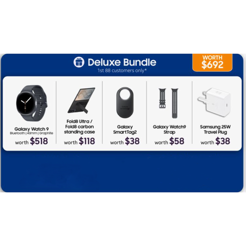 Samsung Watch9 bundle w Fold8