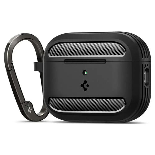 Spigen AirPods Pro (3rd Gen) Case Rugged Armor - Matte Black