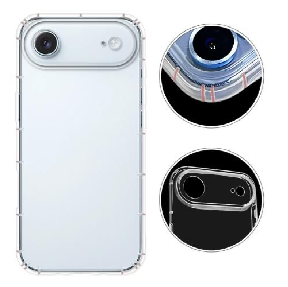 Redmonster iPhone 17 Air 6.6 (2025) Basic Soft Clear Grip
