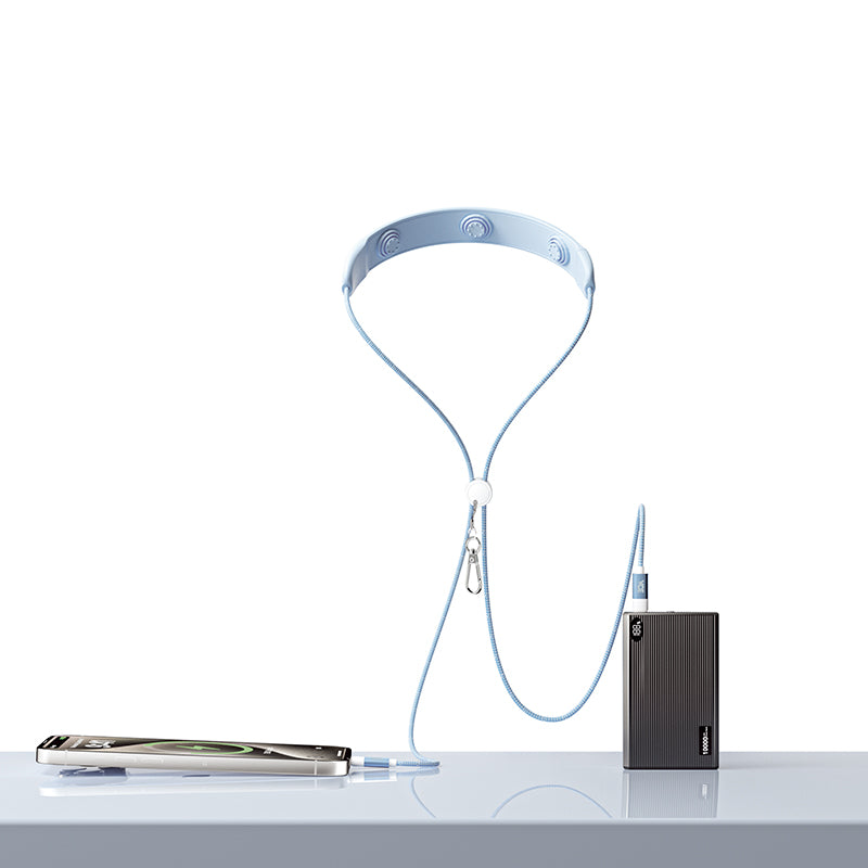 VCE VE-TC18 PD100W Charging Cable with Neck Massager