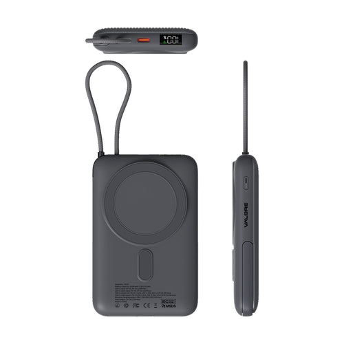 Valore PD20W 10000mAh Wireless Charging Power Bank CCC Certified (PD63)