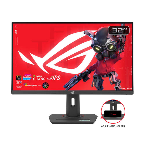 Asus ROG Strix XG32UCG - 31.5 UHD Fast IPS 160/320Hz Dual Mode Gaming Monitor
