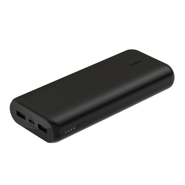 Belkin BPB014btBK BoostCharge 3-Port Compact Power Bank 20K with PD 20W