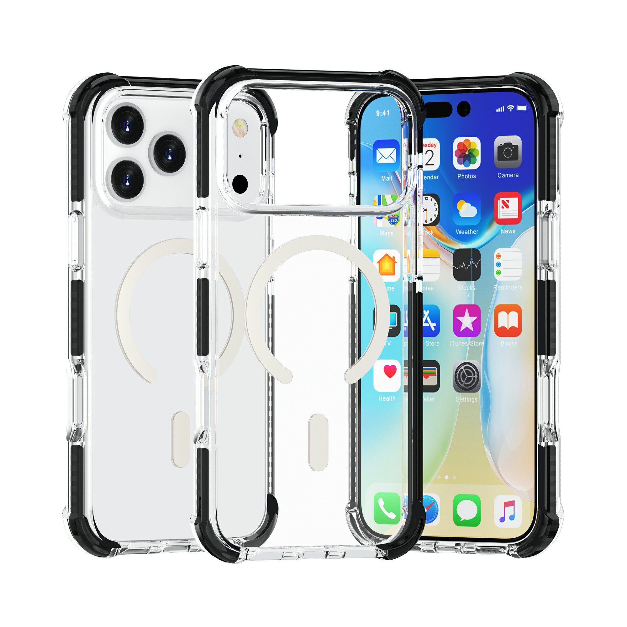 Redmonster iPhone 17 Pro 6.3 (2025)Basic M Black Tech
