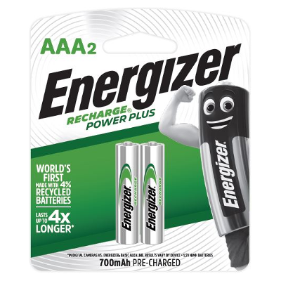 Energizer Recharge Universal AAA 700mAH (2pcs)