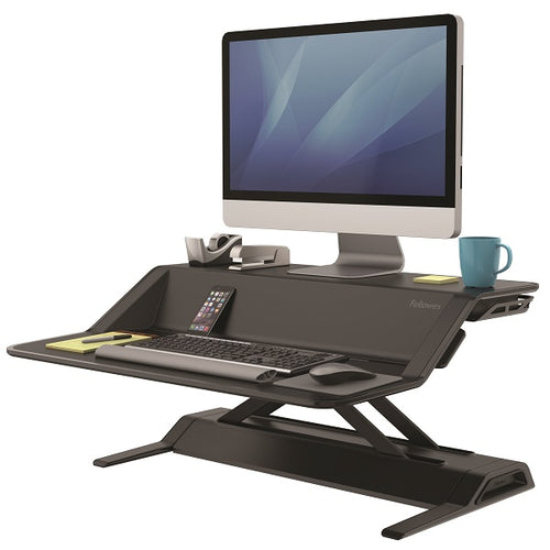 Fellowes Lotus Sit-Stand Workstation (0007901) Black