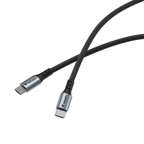 Verbatim VM31846 Sync & Charge Cable 100W USB-C to USB-C 120cm