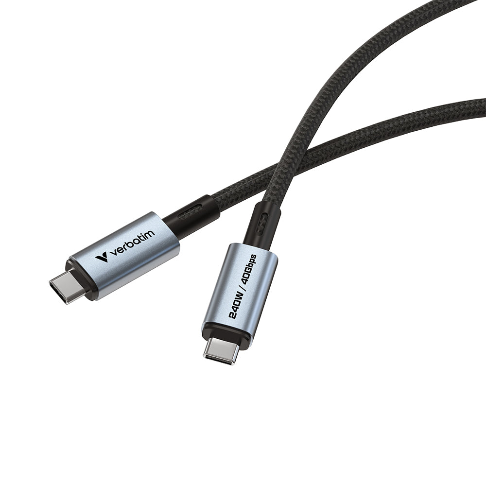 Verbatim VM31847 Sync & Charge Cable 240W USB-C to USB-C 120cm