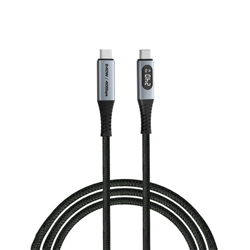 Verbatim VM31849 Sync & Charge Cable 240W USB-C to USB-C with LED Display 120cm