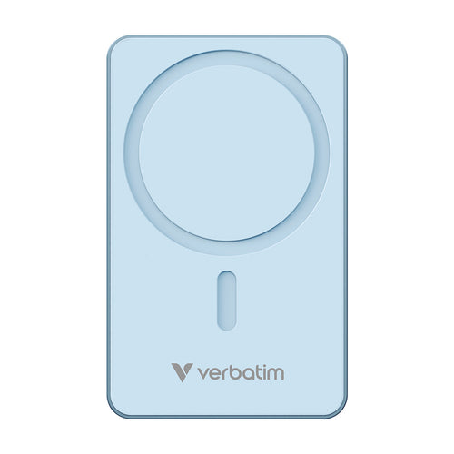 Verbatim VM32145 Charge N Go 10000mAh Magnetic Wireless Powerbank - Blue