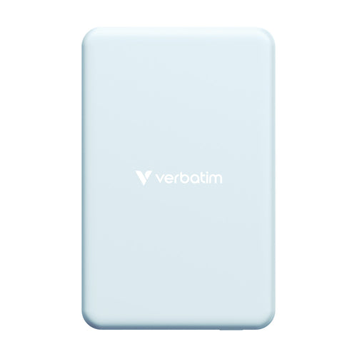 Verbatim VM32145 Charge N Go 10000mAh Magnetic Wireless Powerbank - Blue
