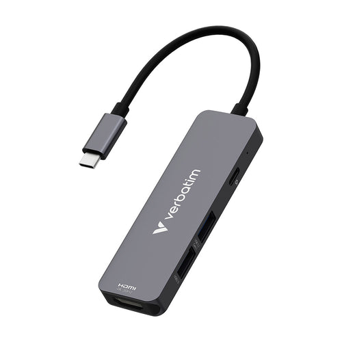 Verbatim VM32155 Essentials USB-C Multiport Hub 4-Port