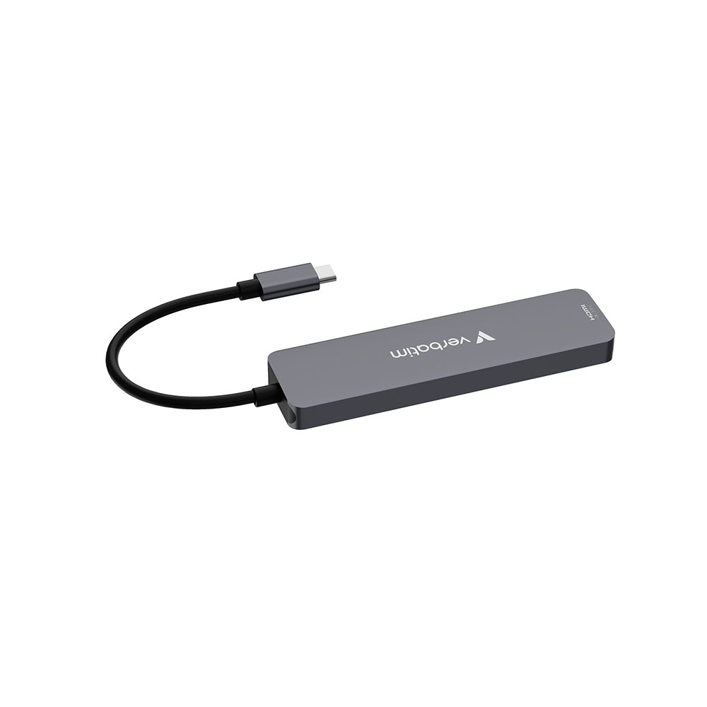 Verbatim VM32156 Essentials USB-C Multiport Hub 6-Port