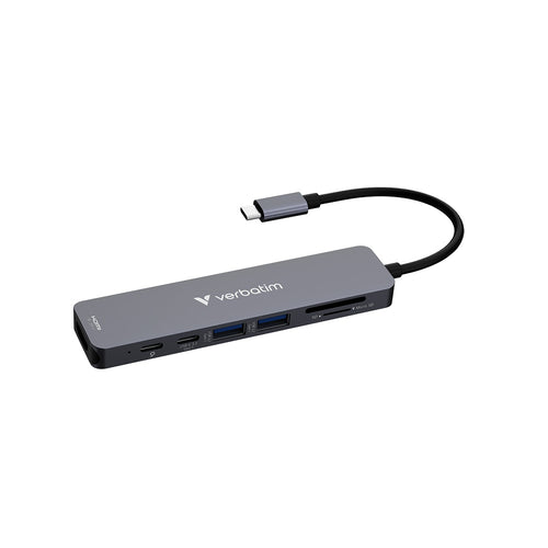 Verbatim VM32158 Essentials USB-C Multiport Hub 7-Port