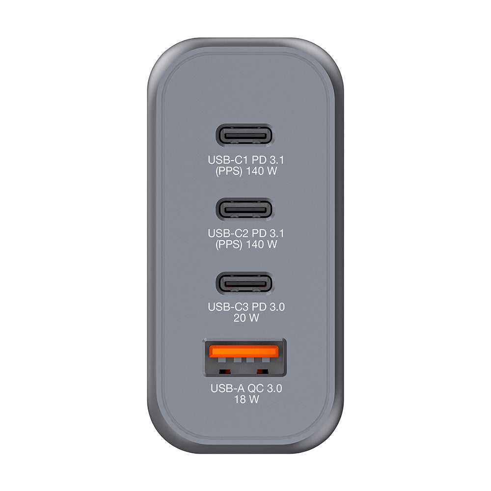 Verbatim VM32203 4-Port 140W GaN Charger