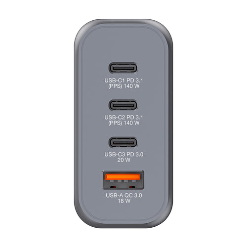 Verbatim VM32203 4-Port 140W GaN Charger