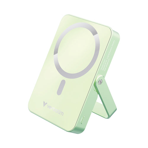 Verbatim VM32259 Charge N Go 10000mAh Wireless with Stand Powerbank - Green
