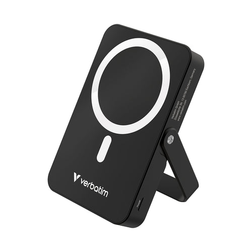 Verbatim VM32264 Charge N Go 10000mAh Wireless with Stand Powerbank - Black