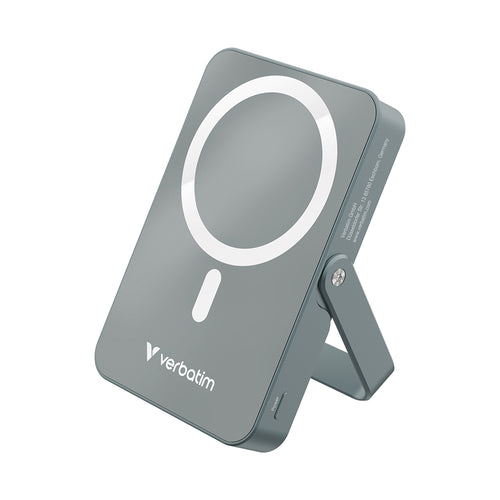 Verbatim VM32268 Charge N Go 10000mAh Wireless with Stand Powerbank - Grey