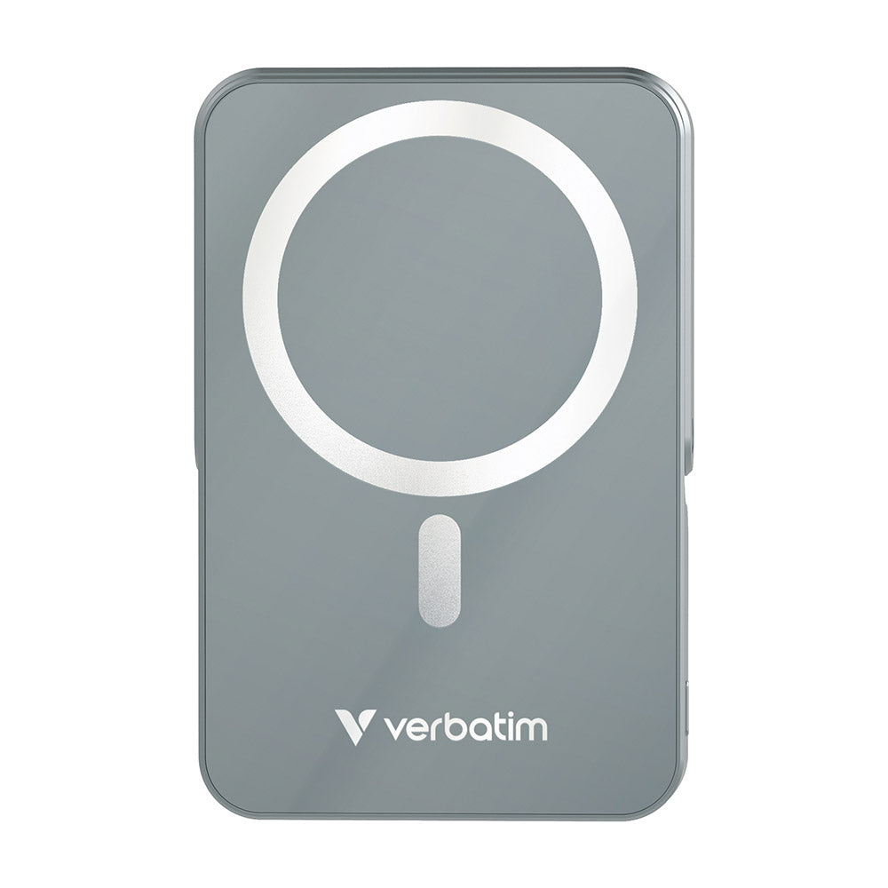 Verbatim VM32268 Charge N Go 10000mAh Wireless with Stand Powerbank - Grey