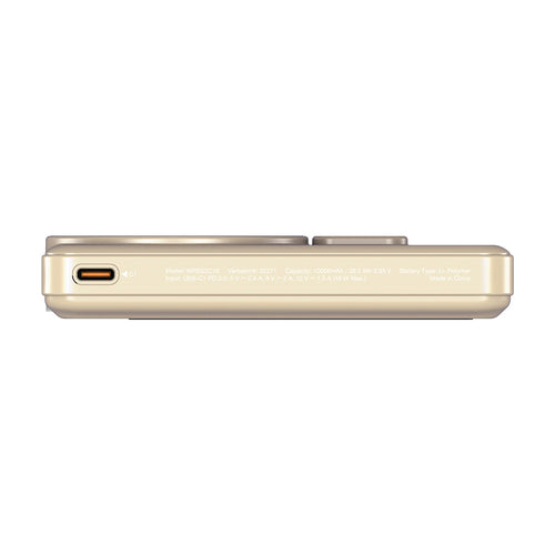 Verbatim VM32271 Charge N Go 10000mAh Magnetic Wireless Powerbank 2C with Stand - Gold