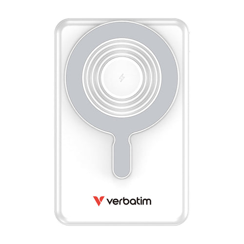 Verbatim VM32273 CCC 10kmAh Magnetic Wireless Powerbank - Silver