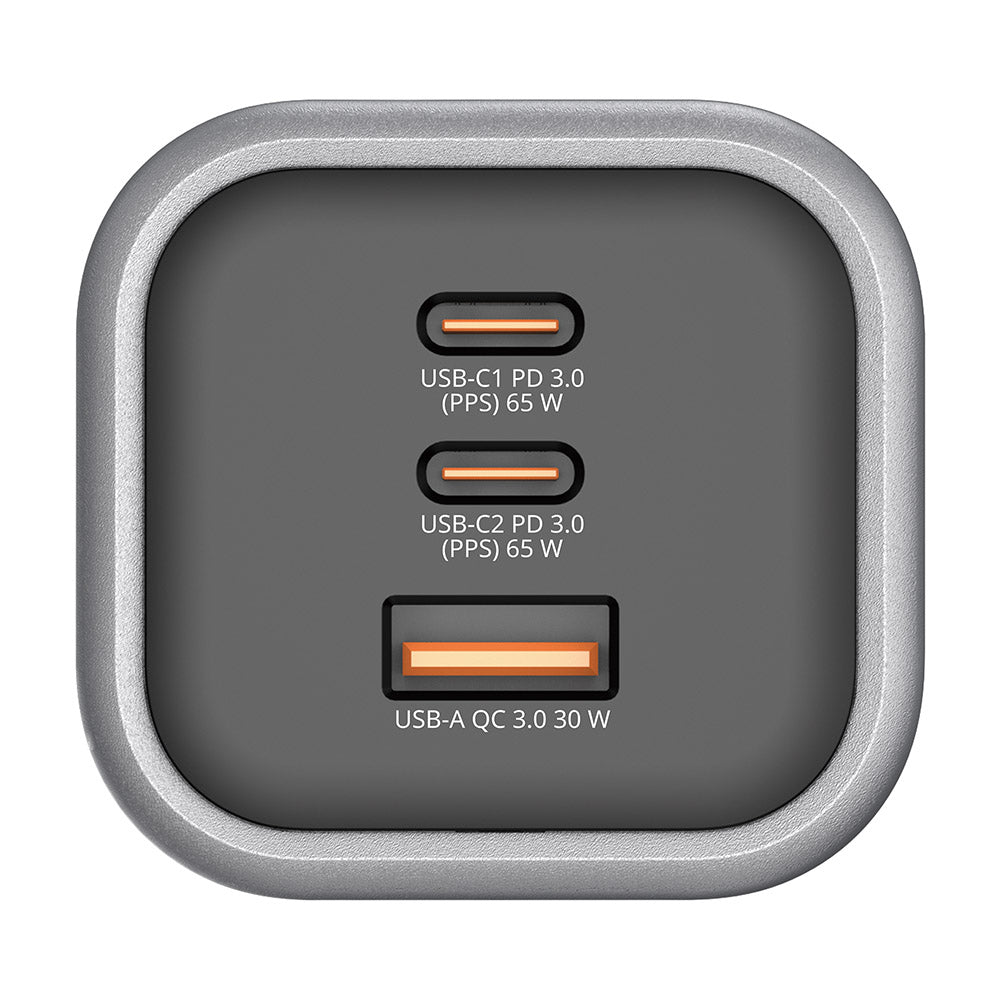 Verbatim VM32351 GaN Charger 65W Foldable UK Plug