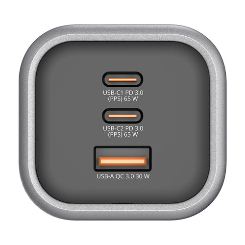 Verbatim VM32351 GaN Charger 65W Foldable UK Plug