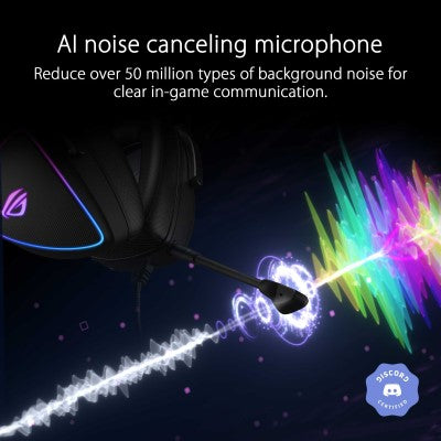 ASUS ROG Delta S USB-C Gaming Headset with AI Noise-Canceling Mic