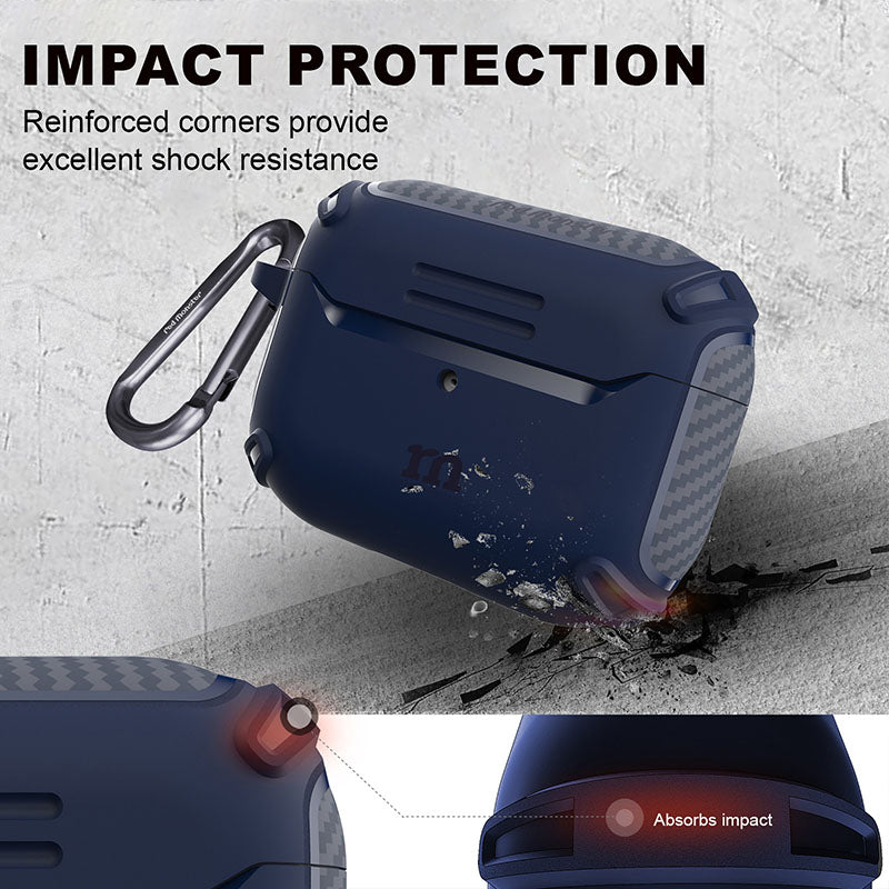 Redmonster Tough Naked Case For AirPods 3rd Generation (Blue)