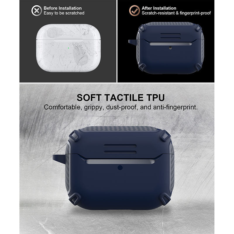 Redmonster Tough Naked Case For AirPods 3rd Generation (Blue)