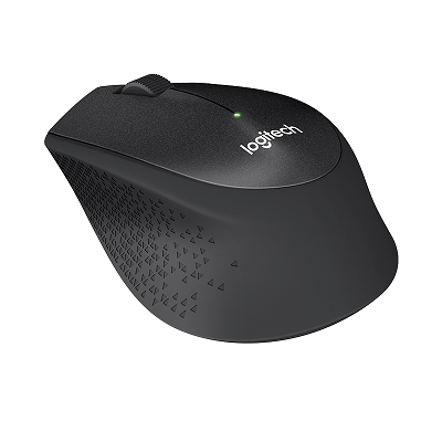 Logitech M331 Silent Plus Wireless Mouse (Black) 910-004914