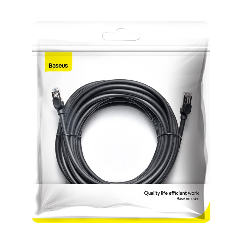 Baseus PCWL-G01 High Speed Cat6 Gigabit Lan Cable 10m (Black)