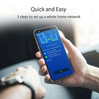 Asus ZenWiFi AX XT8 AX6600 Whole-Home Tri-band Mesh WiFi 6 (White)