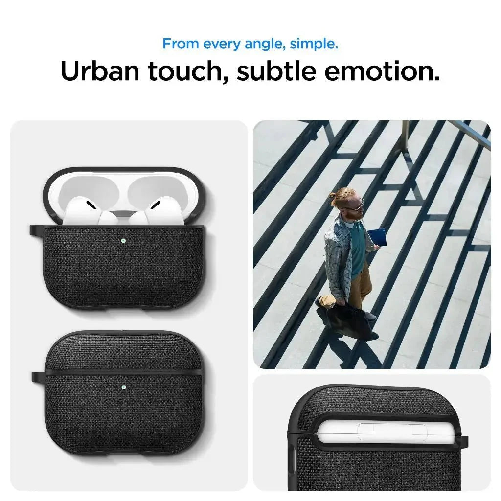 Spigen AirPods Pro (3rd Gen) Case Urban Fit - Black