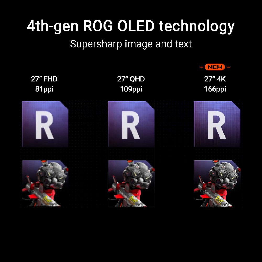 Asus ROG Strix XG27UCDMG - 27 UHD QD-OLED 240Hz Gaming Monitor
