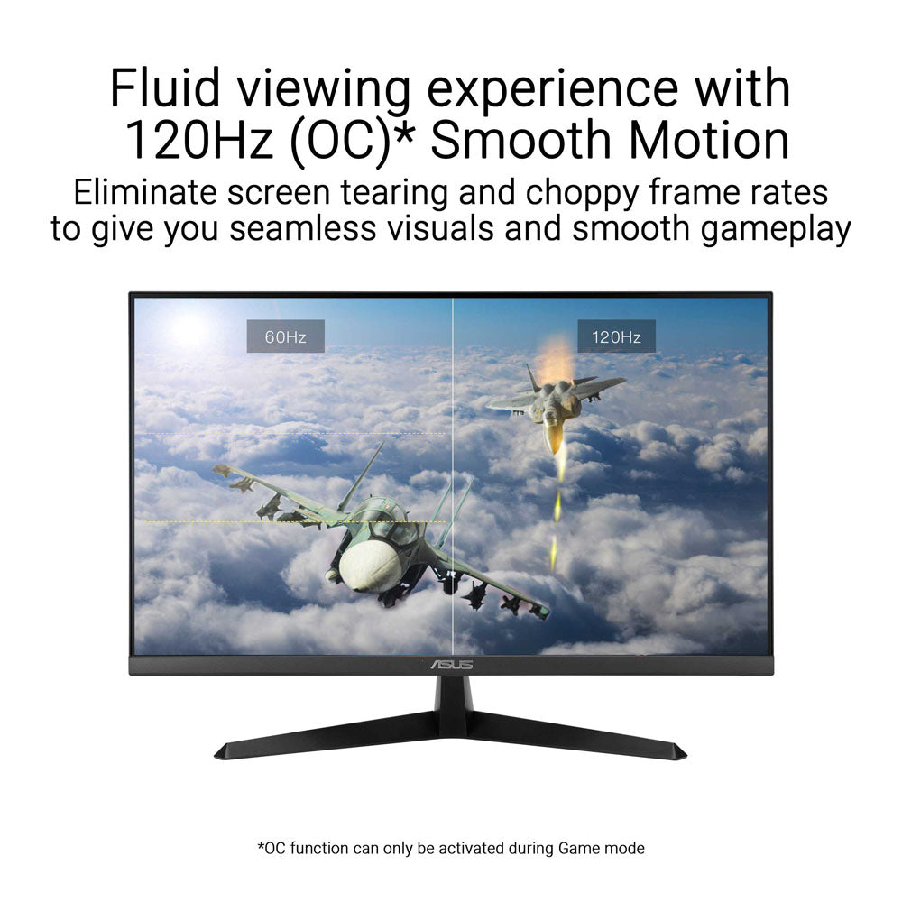 Asus VY249HGR - 23.8 FHD IPS 120Hz Eye Care Gaming Monitor