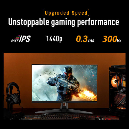 Asus TUF Gaming VG27AQM5A - 27 QHD IPS 300Hz Gaming Monitor