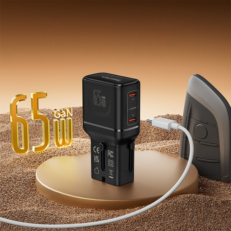 Valore PD65W GaN Universal Travel Adaptor (UTA-017)